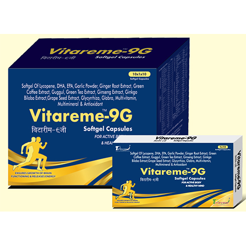 Vitareme 9G Softgel Capsules - Drug Type: General Medicines