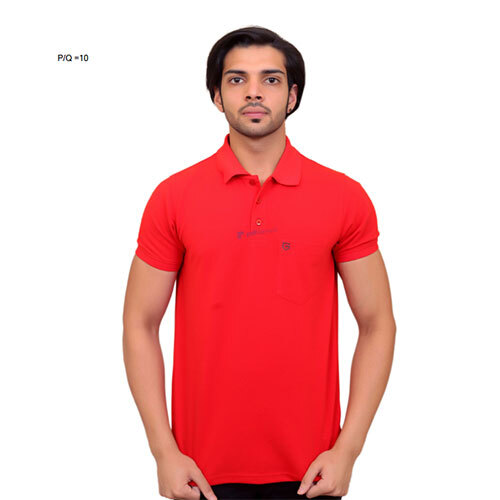 Plain Red Polo T-shirt