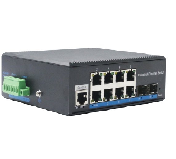 Sts 8-port 10//100/1000base-tx+2g Sfp Managed Industrial Switch