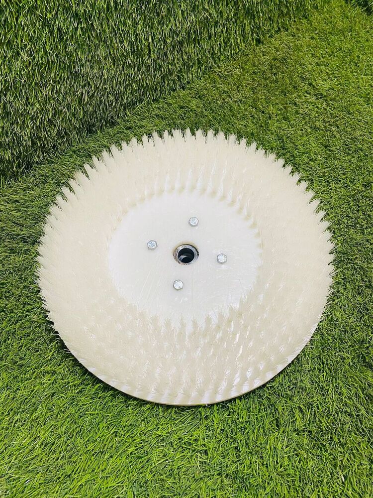 Disc Brushes For Industrial Uses - Bristle Color: Black