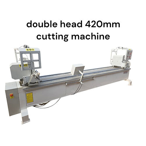 Double Head 420Mm Cutting Machine - Color: White