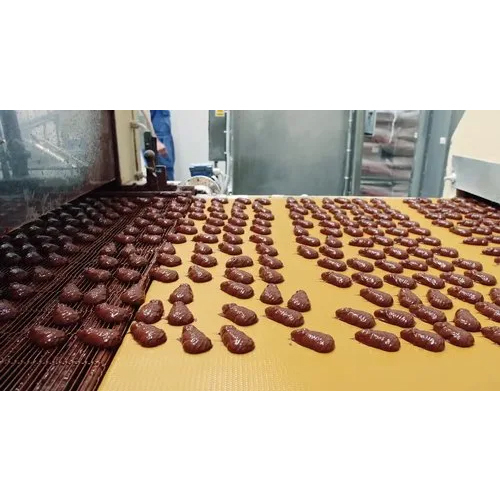 Chocolate Packing Conveyor Belt - Color: Brown