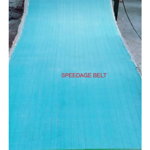 Flat Transmission Belt - Color: Blue