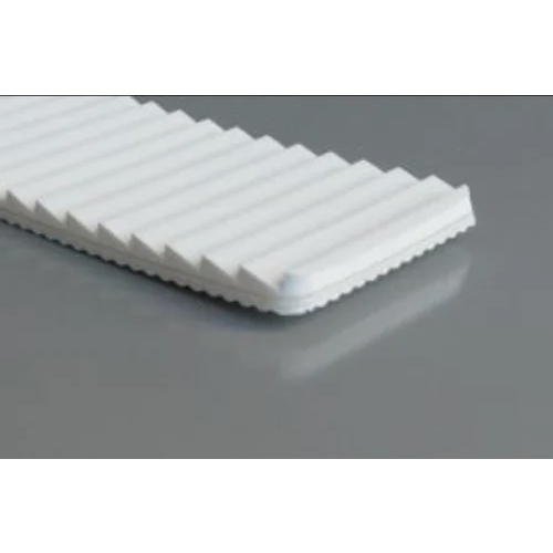 Saw Toothed Belt - PVC Material, Size 2-3mm, Width 20mm | Durable White Industrial Belt for Smooth Operation and Reliable Performance