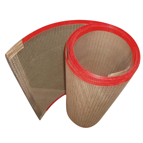 Ptfe Wire Mesh Conveyor Belt - Color: Brown