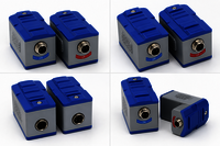 Ultrasonic Flow Meter (non Contact Type) - Color: Blue & Grey