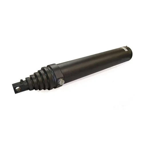 Telescopic Hydraulic Cylinder - Color: Black