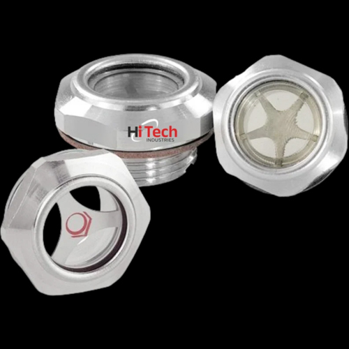 Aluminum Knob Type Sight Glass Flow Indicator
