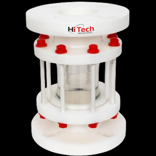 15 mm To 300 mm PP Sight Glass Flow Indicator