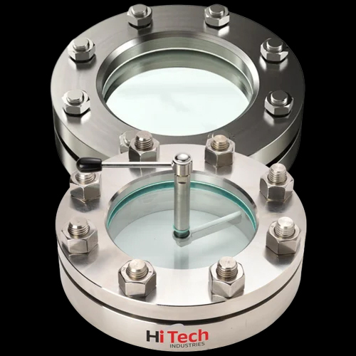 50 To 300 mm Circular Tank Mounted Sight Glass Flow Indicator