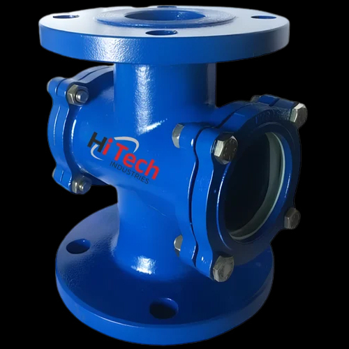15 To 300 mm MS Double Window Type Sight Glass Flow Indicator
