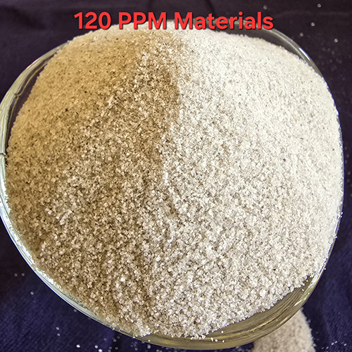 30 Mesh 120 PPM Silica Sand - White Granular Material for Industrial Applications | Irreversible Dimensional Stability, Suitable for Basic Refractories