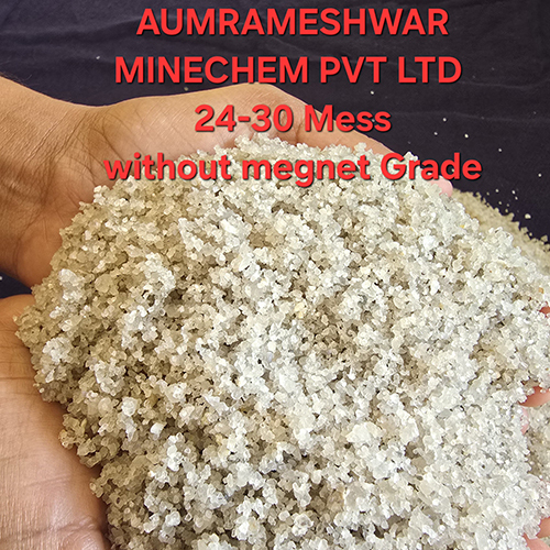 24 Mesh Silica Sand Without Magnet Grade