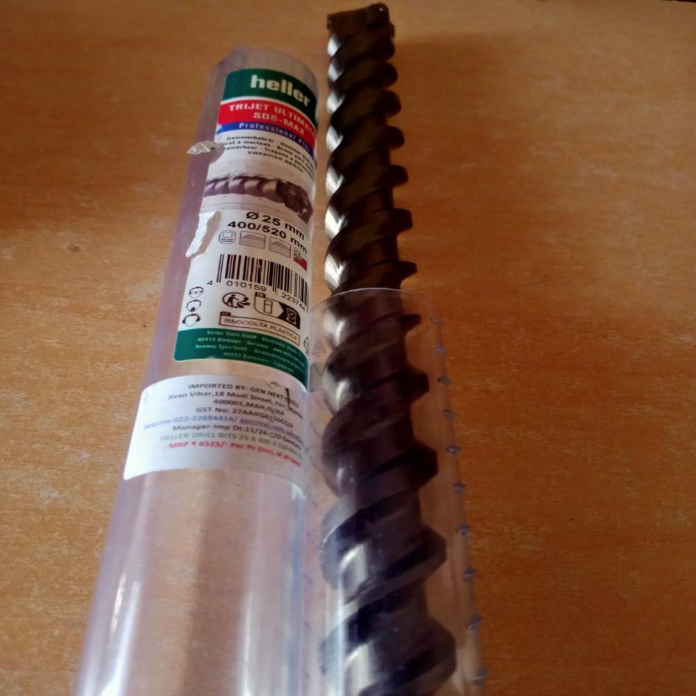 Heller Sds-max Rotary Hammer Bits - Color: Silver