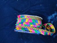 border multi colour lace