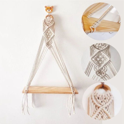 Macrame Wall Hanging - Color: White