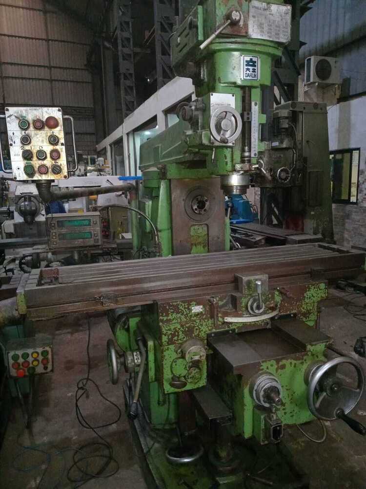 Double Spindle Bed Milling Machine