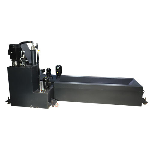 Std + Cts + Cyclone + Chip Conveyor Coolant Tank - Color: Black