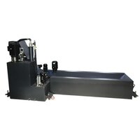 Std + Cts + Cyclone + Chip Conveyor Coolant Tank - Color: Black