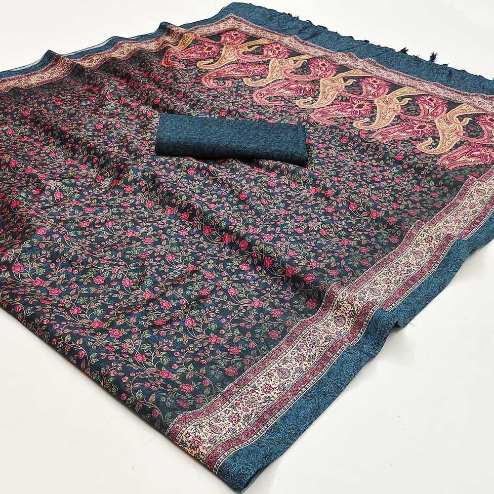 Fancy Printed Saree