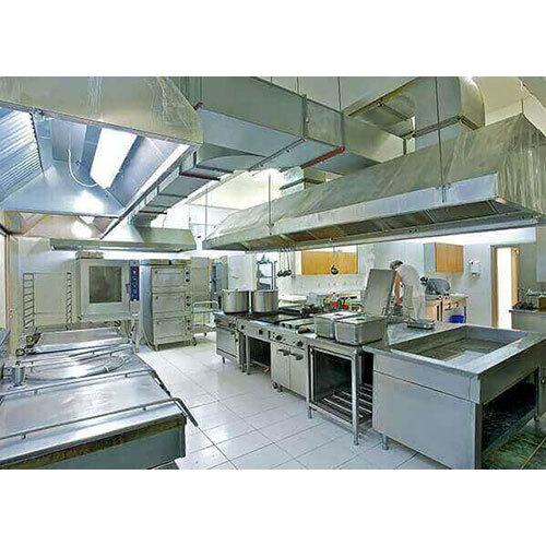 Industrial Kitchen Exhaust Systems - Color: Silver