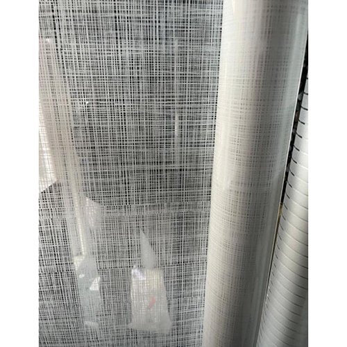 White Fabric Glass Film