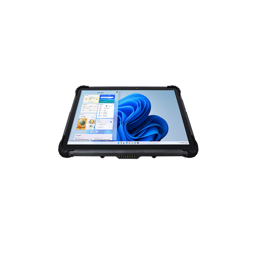 13.3 Inch Windows Rugged Tablet - Black, 1080x1920 Resolution, 4gb Ram, Intel Celeron, Front 5mp/rear 13mp Camera, Fast Charging, 6-month Warranty