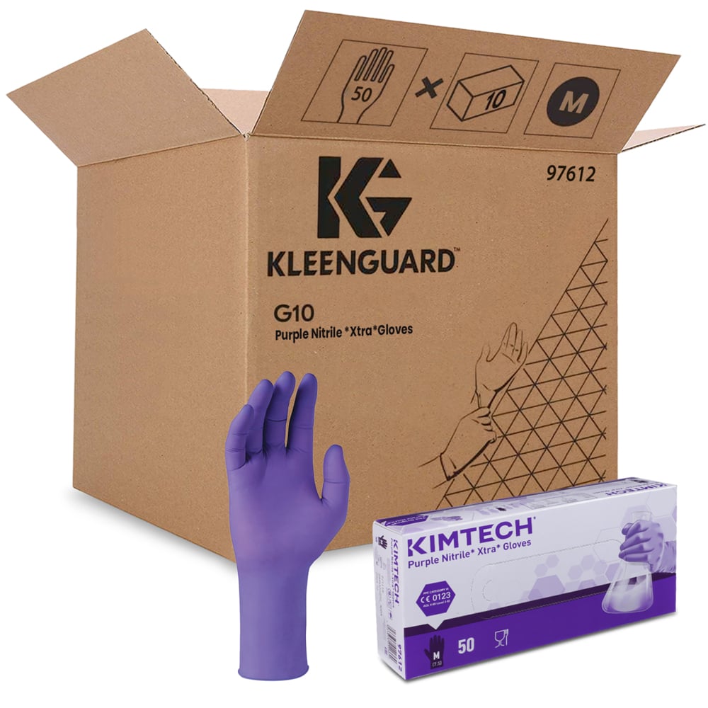 Kimberly Purple Gloves - Application: Hospital