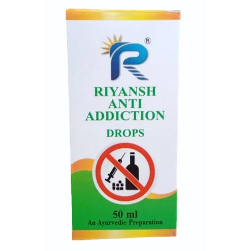 Riyansh Anti Addiction Drops - Age Group: Suitable For All