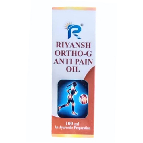 100Ml Riyansh Ortho G Anti Pain Oil - Age Group: Suitable For All Ages