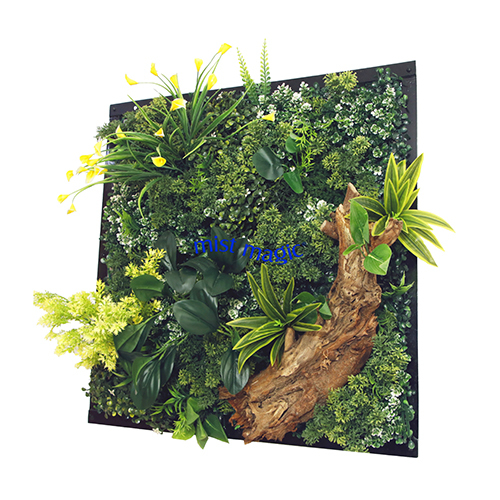 Mwa-2S Square Art Green Artificial Garden - Feature: Durable