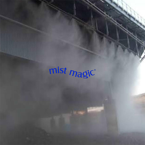 Ss High Pressure Misting Cooling System - Color: Silver