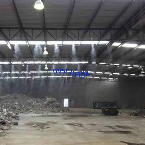 Ss High Pressure Misting Cooling System - Color: Silver