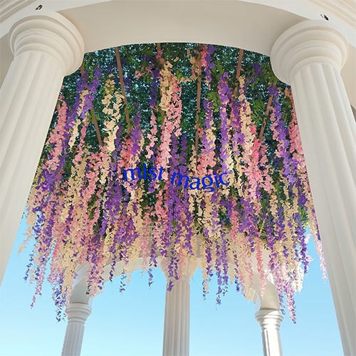 Multicoloured Hanging Roof Garden