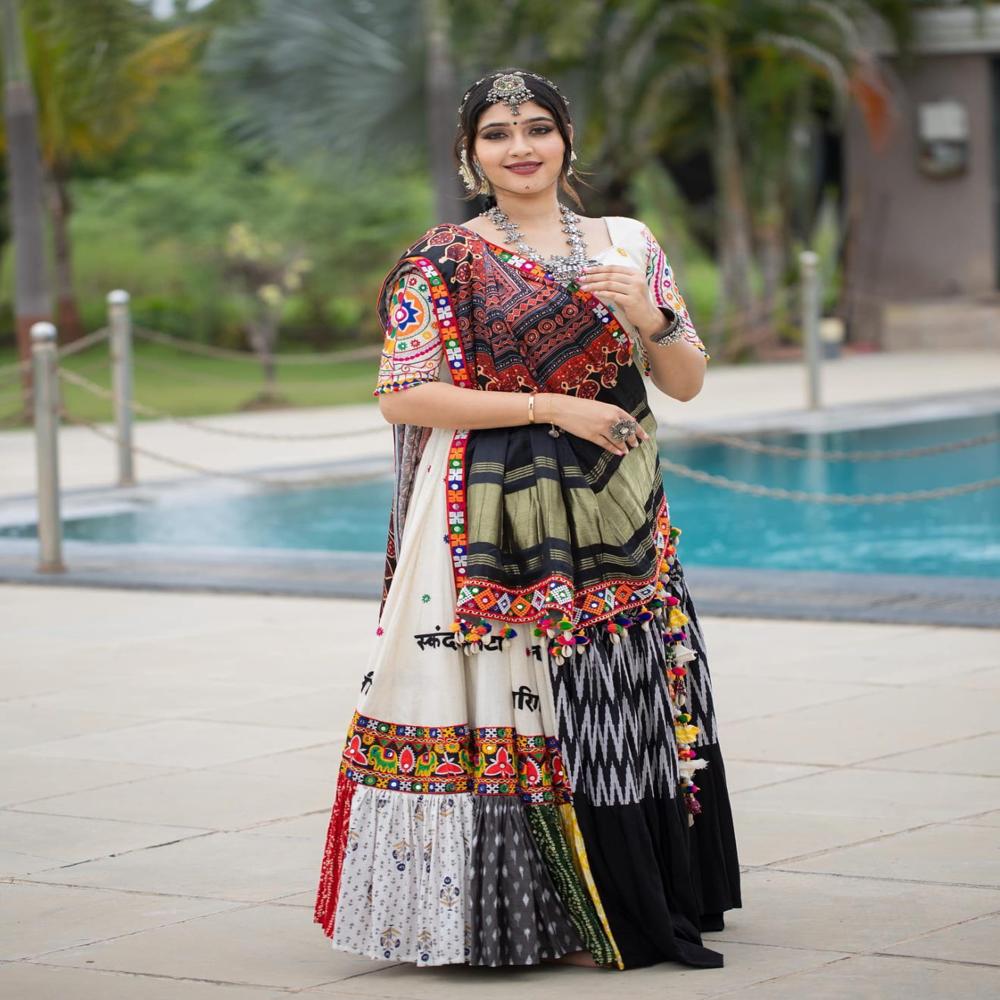 Navratri Chaniya Choli - Color: Multi Color