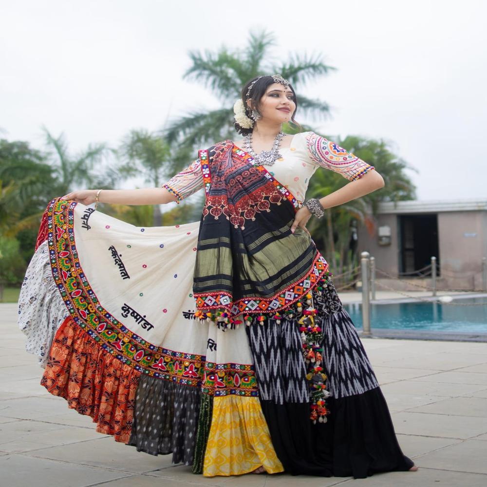 Navratri Chaniya Choli - Color: Multi Color