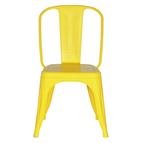 Trolix Full Pp Plastic Chair - Color: Yellow