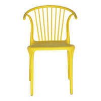 Yellow Glossy Folding Chair - Design: Modern