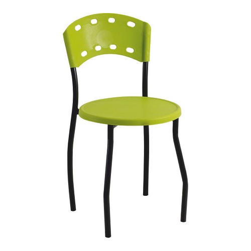 Dpc 004 Karl Stylish Plastic Chair - Color: Green