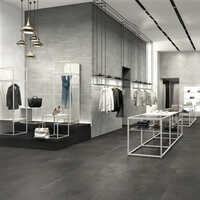 Customized Spc Vinyl Floor Tiles - Color: Grey