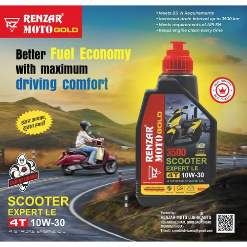 Renzar Moto - 900 mL Automobile Cleaner Bottle | Normal Smell, Effective Cleaning & Deodorizing for All Vehicle Types