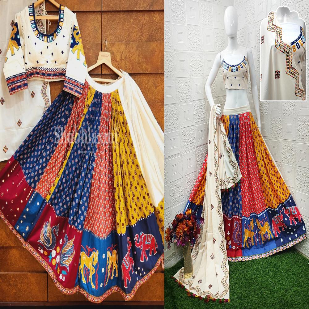 Navratri Chaniya Choli - Color: Multi Color