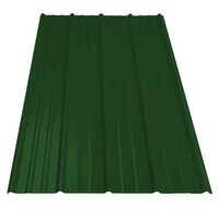 Aluminium Color Profile Roofing Sheet - Color: Green