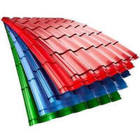 Tata Galvanized Roofing Sheet - Color: Blue