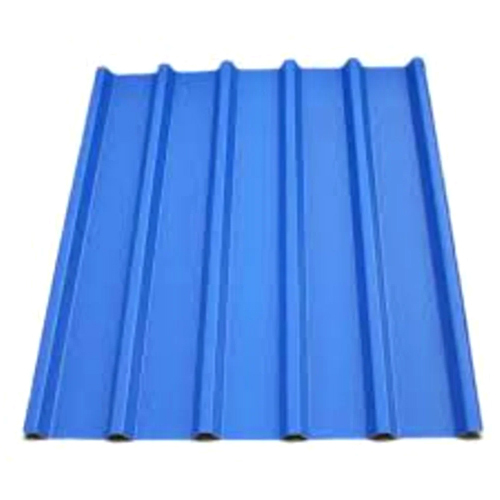 Blue Color Coated Roofing Sheet - Material: Mild Steel