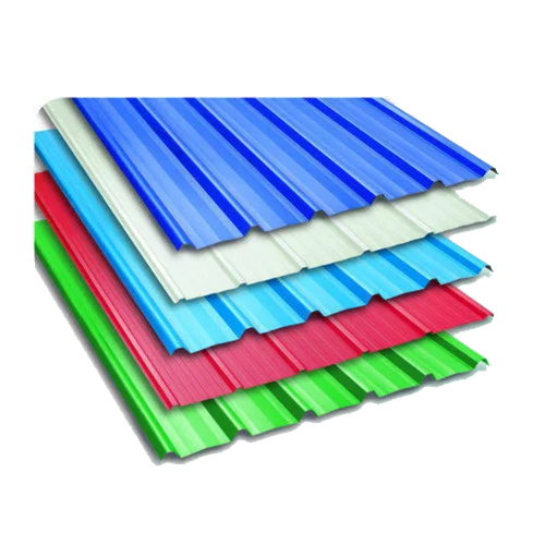 Color Coated Roofing Sheet - Color: Multicoloured