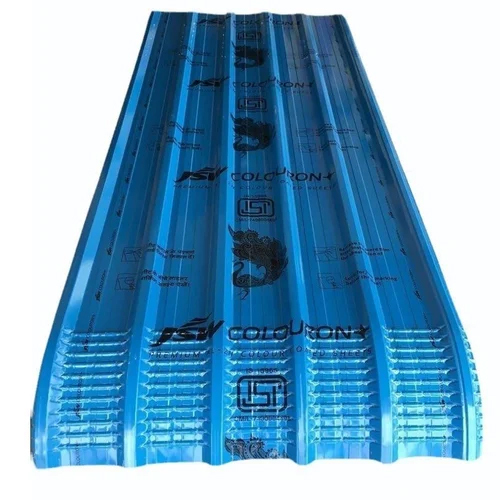 Jsw Metal Roofing Sheet - Color: Blue