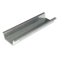 Rectangular Gi Ceiling Channel - Iron, 3.5mm Size, Silver Color | Easy Installation, Ideal For Industrial Applications