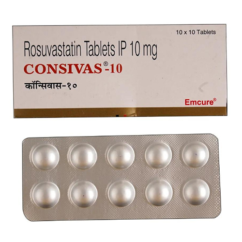 10Mg Consivas Tablets - Drug Type: General Medicines