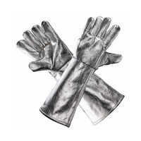 Aluminized Heat & Fire Safety Hand Gloves - Feature: Breathable